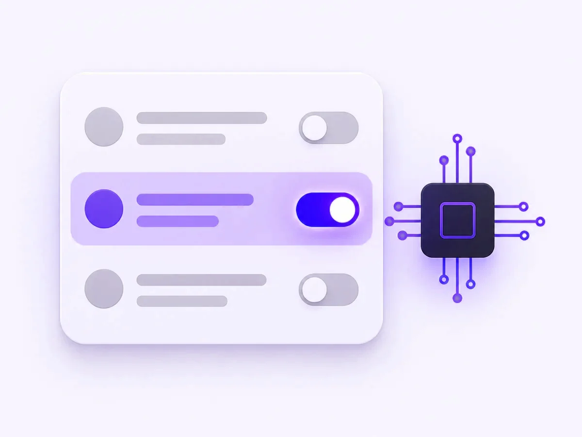 A settings card with the hardware decoder toggle switched on